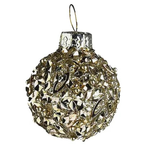 Depot Mini-Boule De Noël En Verre Granules A Paillettes^ Décoration De La Couronne De L'Avent