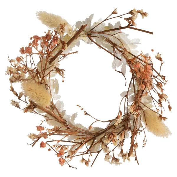 Depot Mini-Couronne De Fleurs Sechees Alma^ Couronnes