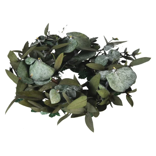 Depot Mini-Couronne De Fleurs Sechees Greenery^ Couronnes De L'Avent