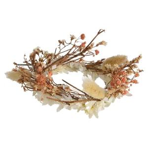 Depot Mini-Couronne De Fleurs Sechees Alma^ Couronnes