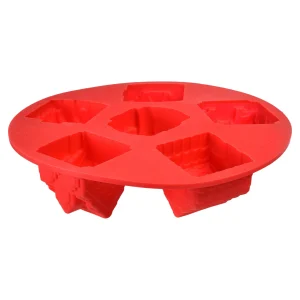 Depot Moule A Gateaux En Silicone Maisons^ Ustensiles De Cuisson