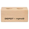 Depot Mykraut Bloc De Bois Pour Le Rangement Des Epices