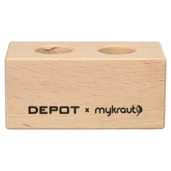 Depot Mykraut Bloc De Bois Pour Le Rangement Des Epices
