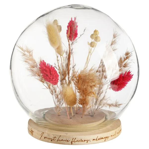 Depot Objet De Décoration Flower Bowl Pour Fleurs Sechees