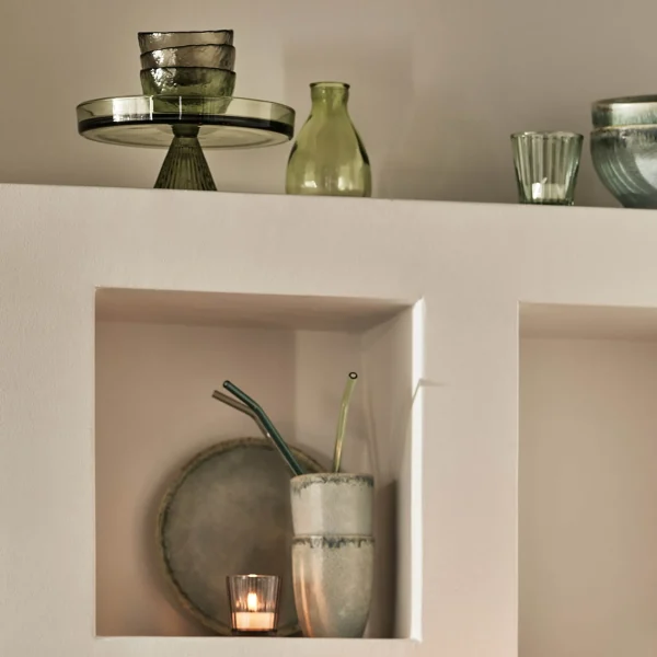 Depot Paille En Verre^ Vaisselle De Noël