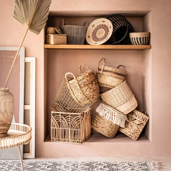 Depot Panier De Rangement Avec Couvercle
