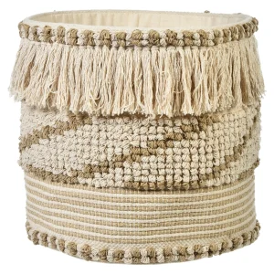 Depot Panier De Rangement Boho Fringes