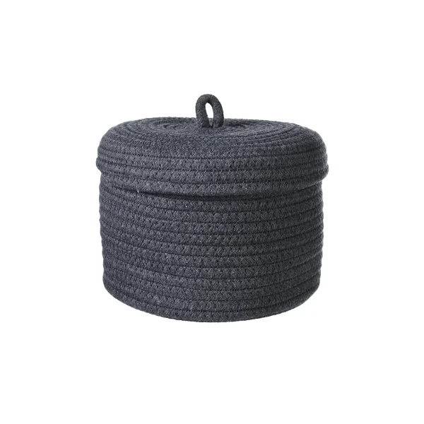 Depot Panier De Rangement Corde Avec Couvercle