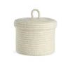 Depot Panier De Rangement Corde Avec Couvercle