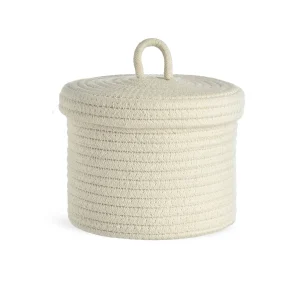 Depot Panier De Rangement Corde Avec Couvercle