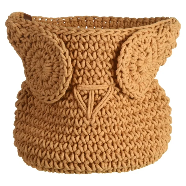 Depot Panier De Rangement En Macrame Hibou