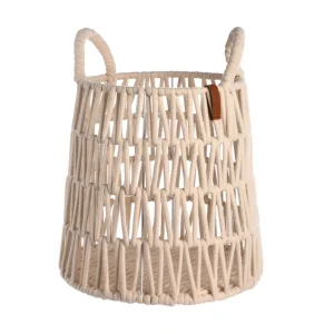 Depot Panier De Rangement En Macrame