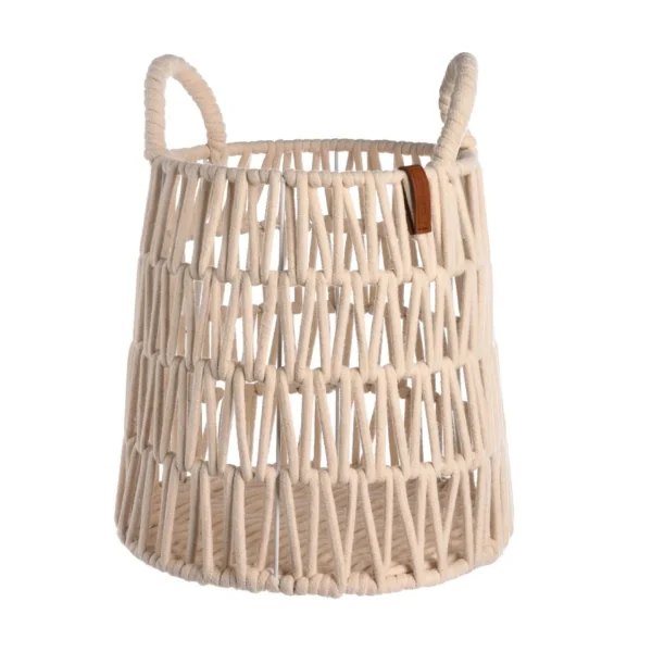 Depot Panier De Rangement En Macrame