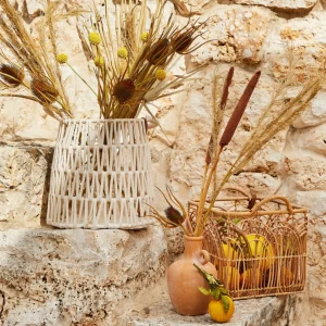 Depot Panier De Rangement En Macrame