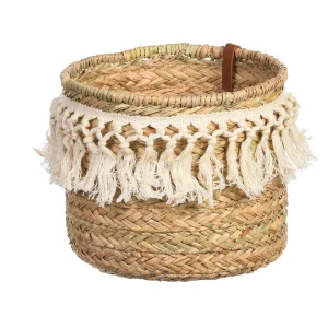 Depot Panier De Rangement Fringes^ Couvertures D'Arbres & Corbeilles