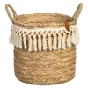 Depot Panier De Rangement Fringes^ Couvertures D'Arbres & Corbeilles