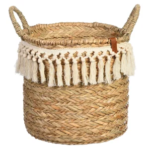 Depot Panier De Rangement Fringes^ Couvertures D'Arbres & Corbeilles