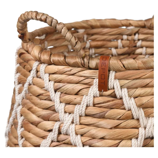 Depot Panier De Rangement Makramee Rope^ Couvertures D'Arbres & Corbeilles