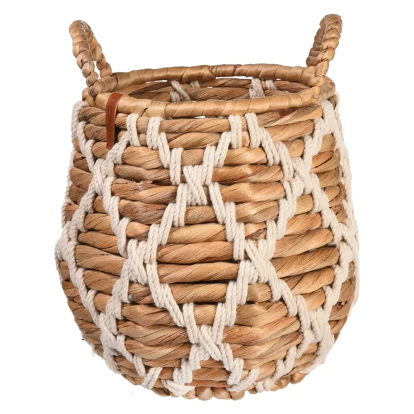 Depot Panier De Rangement Makramee Rope
