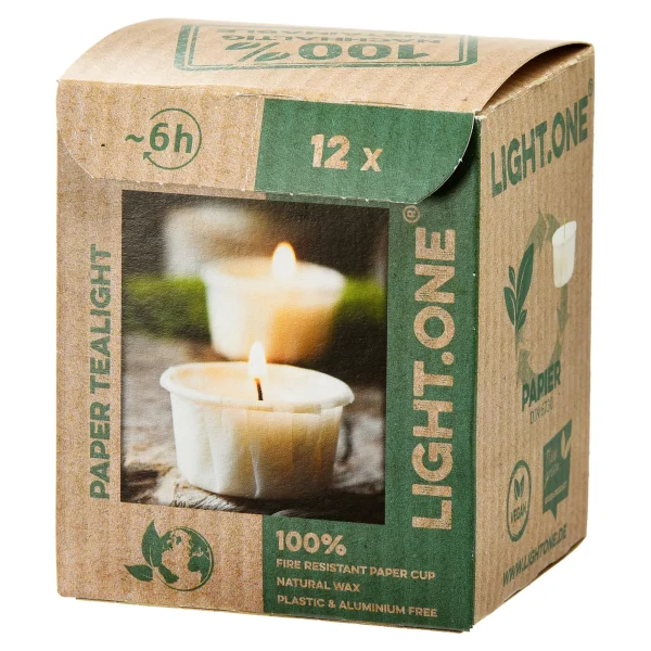 Depot Papier-Teelichter Light One^ Bougies De Noël