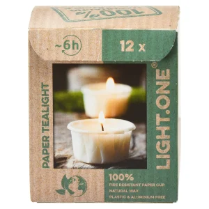 Depot Papier-Teelichter Light One^ Bougies De Noël