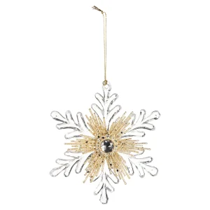 Depot Pendentif Décoratif Flocon De Neige-Juwel^ Décoration De La Couronne De L'Avent