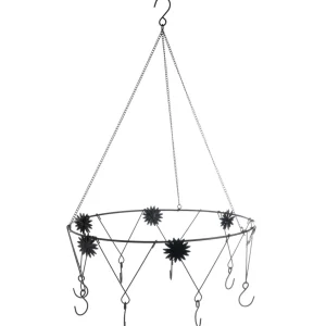 Depot Pendentif Deco Anneau Metallique Avec Crochet