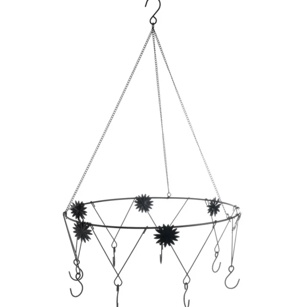 Depot Pendentif Deco Anneau Metallique Avec Crochet