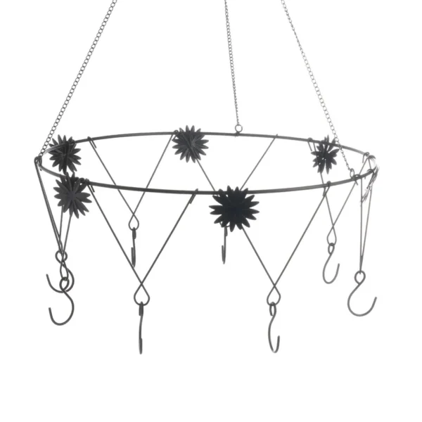 Depot Pendentif Deco Anneau Metallique Avec Crochet