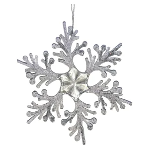 Depot Pendentif Deco Flocon De Neige^ Décoration De La Couronne De L'Avent