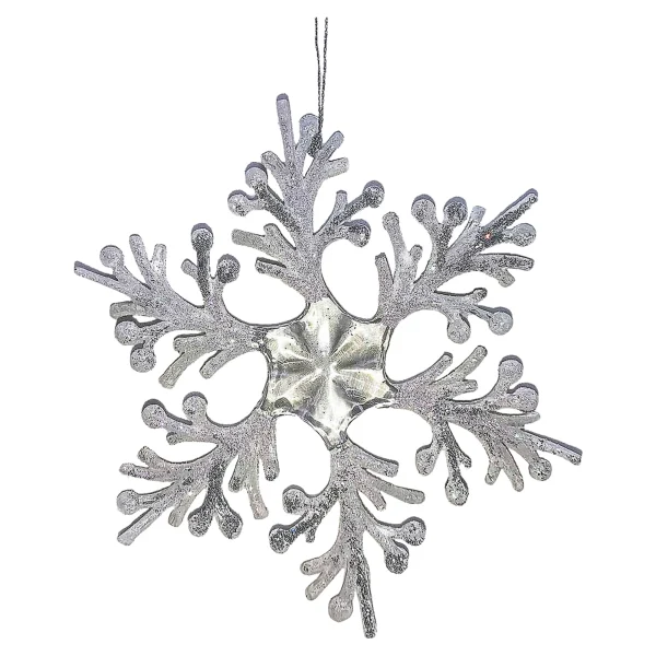 Depot Pendentif Deco Flocon De Neige^ Décoration De La Couronne De L'Avent