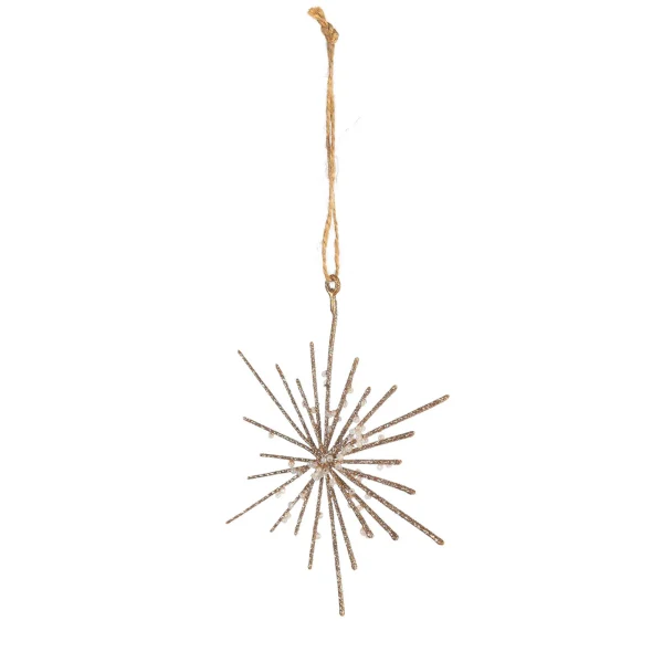 Depot Pendentif Deco Flocon De Neige^ Décoration De La Couronne De L'Avent