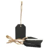 Depot Pendentif En Ardoise Avec Craie^ Étiquettes Cadeaux