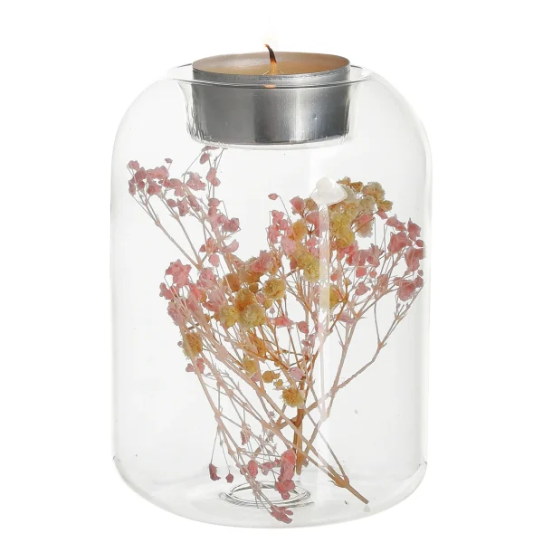 Depot Photophore Fleurs Seches^ Lanternes & Chandeliers