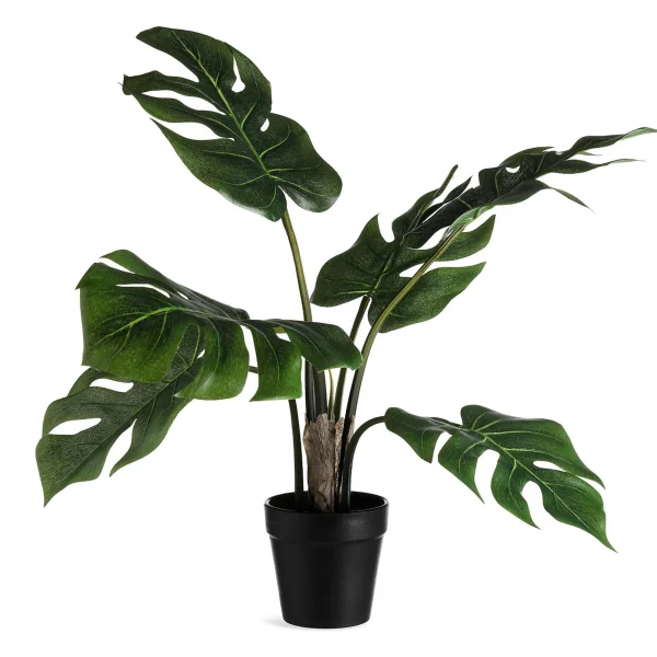 Depot Plante Artificielle Monstera En Pot^ Arbres Artificiels