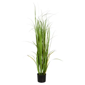 Depot Plante Artificielle Touffe D'Herbe En Pot^ Arbres Artificiels