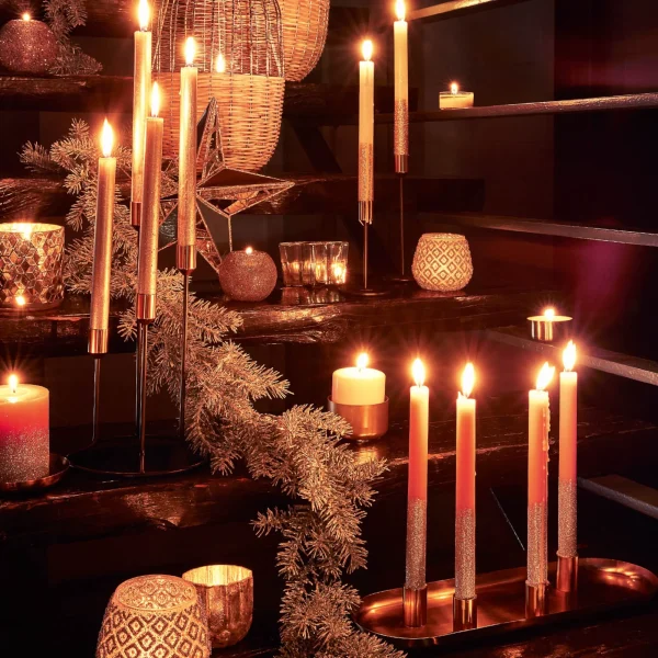 Depot Plateau Décoratif De Noël Golden Glam^ Couronnes De L'Avent