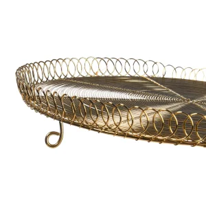 Depot Plateau Deco Wire^ Couronnes De L'Avent