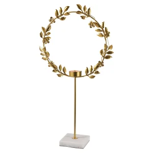 Depot Porte-Bougie A Chauffe-Plat Goldy