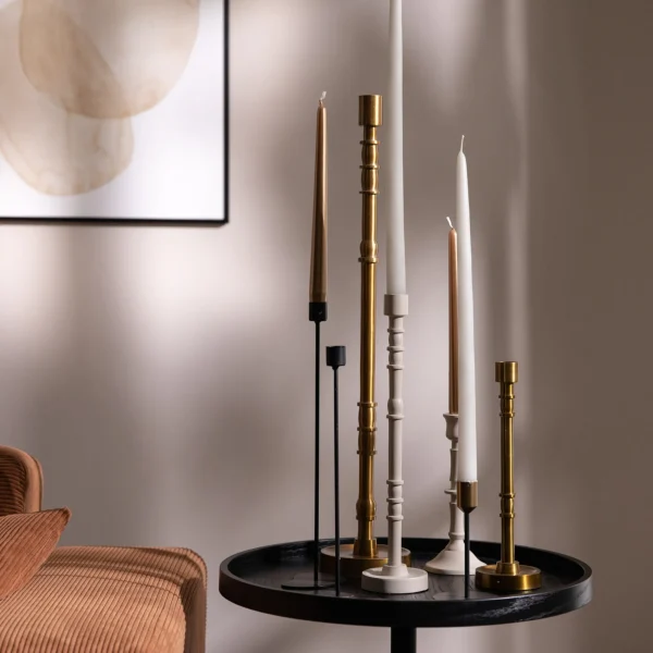 Depot Porte-Bougie Sur Tige Vande^ Lanternes & Chandeliers