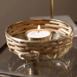 Depot Porte-Bougies A Chauffe-Plat More^ Lanternes & Chandeliers