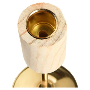 Depot Porte-Bougies A Tige/Support Décoratif Double Use