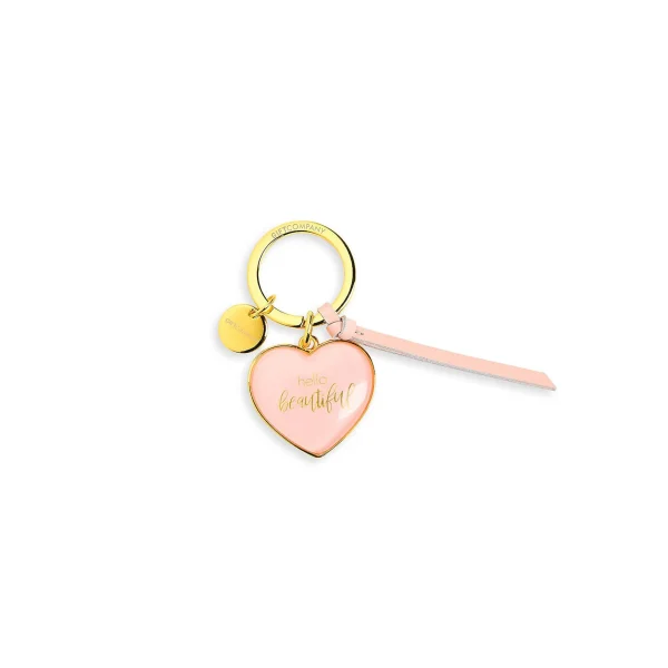 Depot Porte-Cles Coeur Hello Beautiful