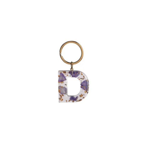 Depot Porte-Cles Fleur Seche D