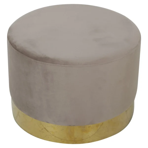 Depot Pouf En Velours Marla