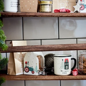 Depot Sacs En Papier Maison En Pain D'Epice^ Calendrier De L'Avent