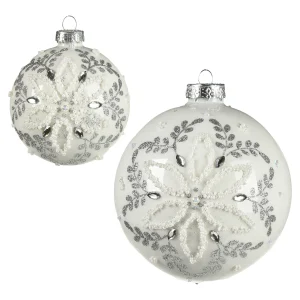Depot Schneeblume Kugel-Set^ Boules & Pointes D'Arbres