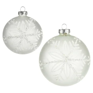 Depot Schneeflocke Kugel-Set^ Boules & Pointes D'Arbres