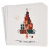 Depot Serviettes Arbre Cadeau^ Linge De Table