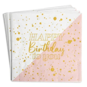 Depot Serviettes De Table Birthday